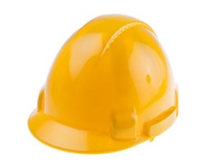RS PRO 黄色PE安全帽