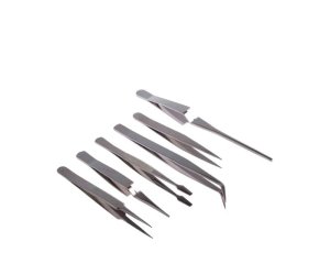 RS PRO 不锈钢镊子套装